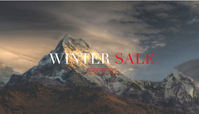 Udsalg WInter Sale Tøjmærke