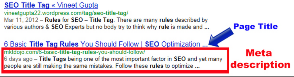 Google SEO optimering