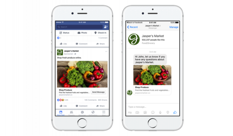 Facebook Messenger Annoncer