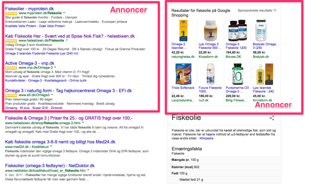 Google Ads Annonce