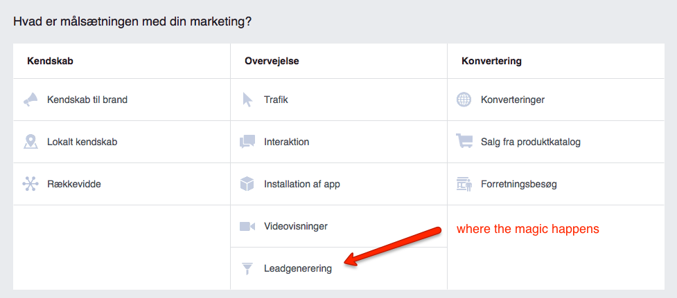 Facebook Lead Ads