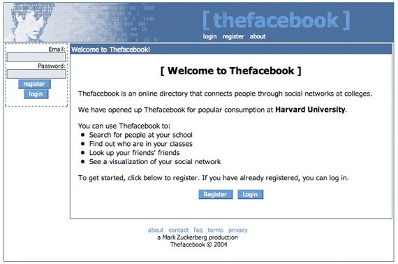thefacebook-first-website1